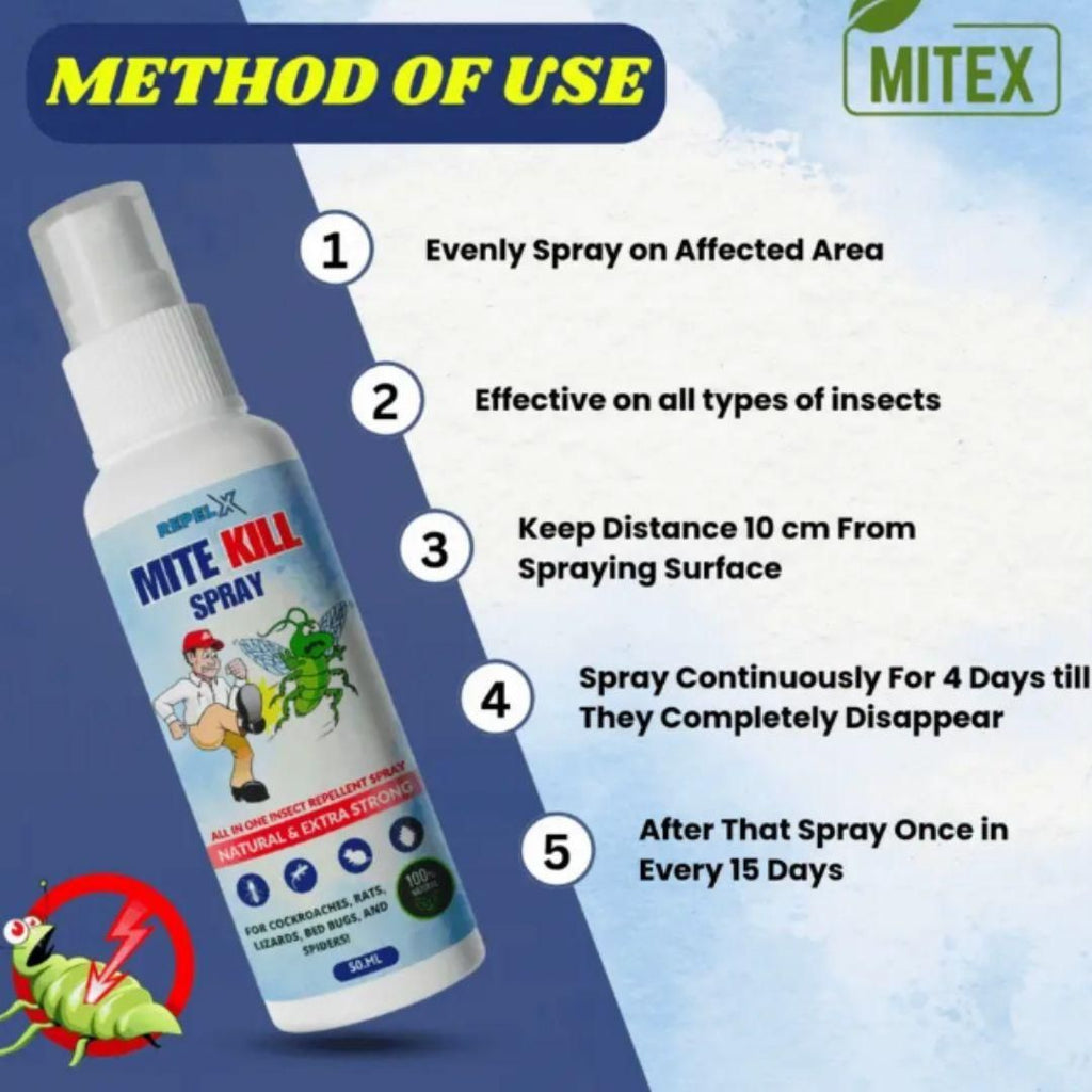 Mite Kill Spray 50ML (Pack of 3)